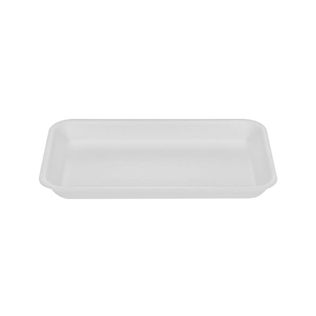 Bandeja de Isopor Rasa 400 Unidades 210x140x17mm Br 02 - Bom Apetite