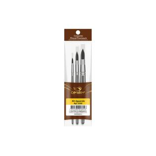 Kit Pincéis Aquarela 5500 - Condor