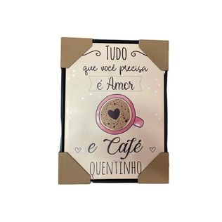 Quadro Decor 29x39cm - Frases