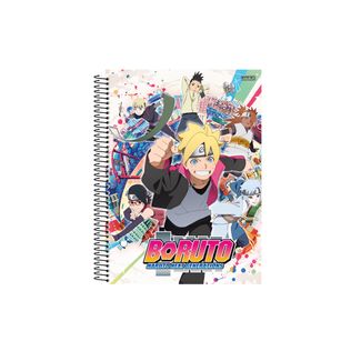 Caderno Universitário Boruto 10 Matérias - São Domingos