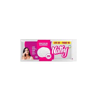 Algodão em Disco 50 unidades - Nathy