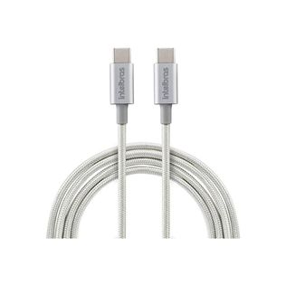 Cabo USB-C Em Nylon 1,5m EUCC 15NB Branco - Intelbras