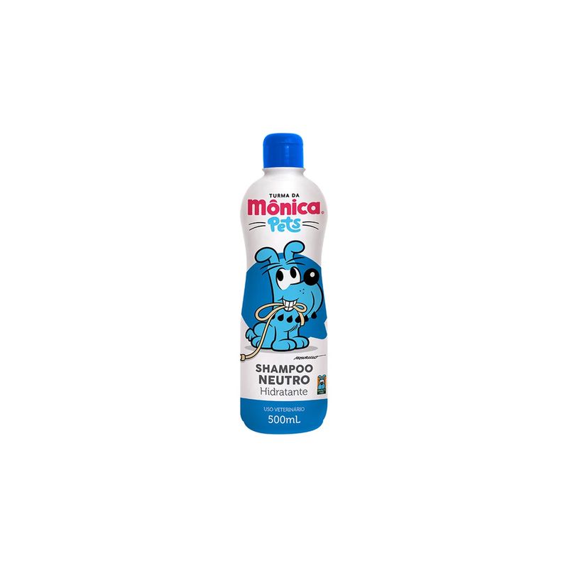 Shampoo Neutro hidratante para Cães e Gatos 500ml Turma da Mônica