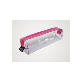 Estojo Joy Pequeno PVC Cristal Pink - Acp