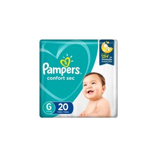 Fralda Confortsec 20 Unidades Tam G - Pampers