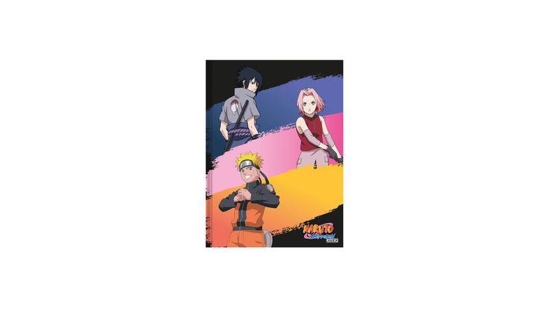 Caderno Brochura Anime NARUTO Shippuden 1/1 (Grande) 80 Folhas