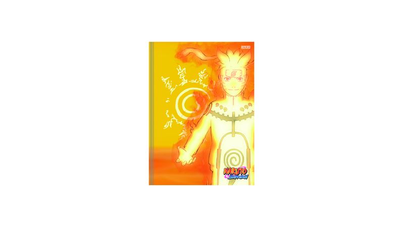 Adesivo p/ Capa de Caderno Grande 1un - Naruto