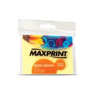 Bloco Adesivo Grande Amarelo - Maxprint