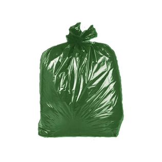 Saco de Lixo 60L Verde 100 Un 55x65 - Rava