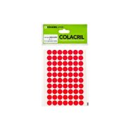 Etiqueta Adesiva Multiuso Tp12 Com 6 Folhas Vermelho - Colacril