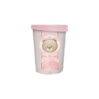 Lixeira Plástico Ursa Baby 5,5L - Plasutil