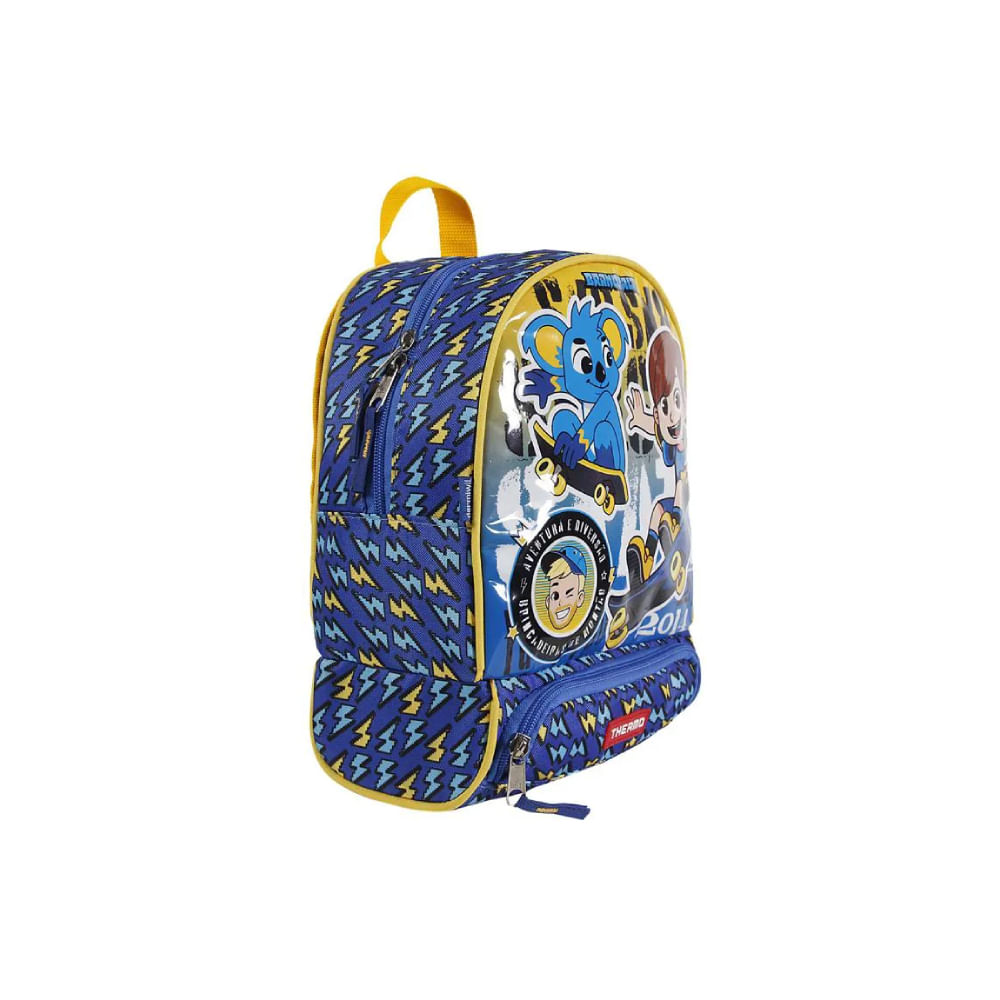 Mochila M Com Bolso Térmico E Porta Refeição Brancoala - Dermiwil