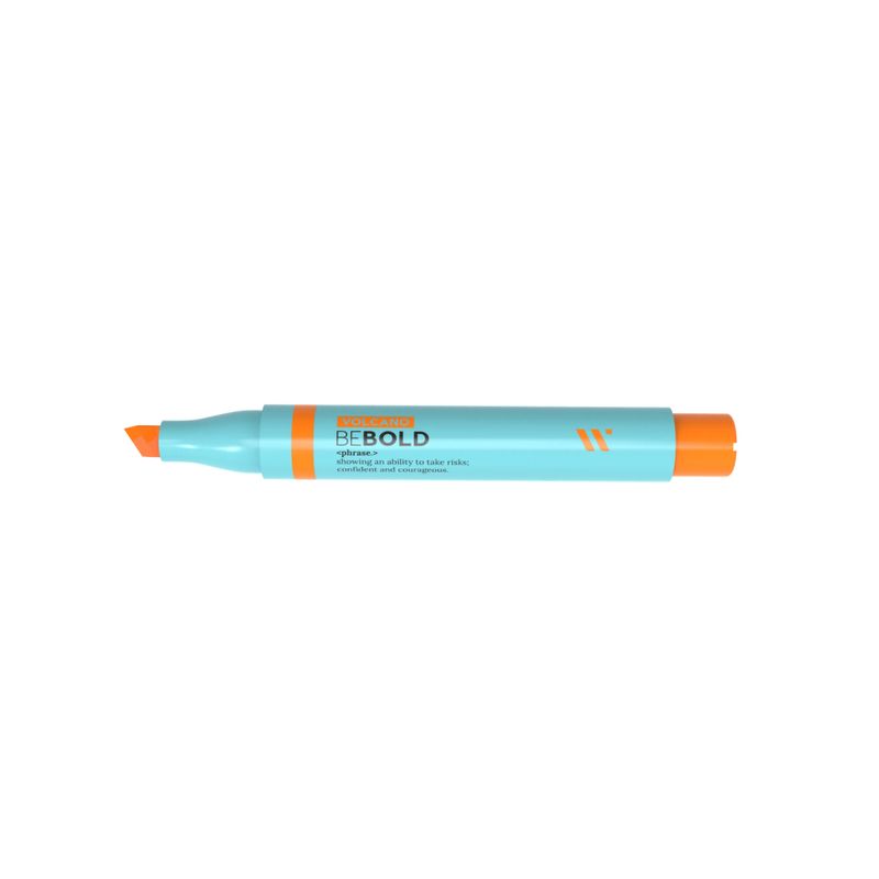 marca-texto-be-bold-orange-volcano-newpen