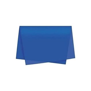 Papel Seda Azul Escuro 60x48 Com 100 Folhas - Novaprint