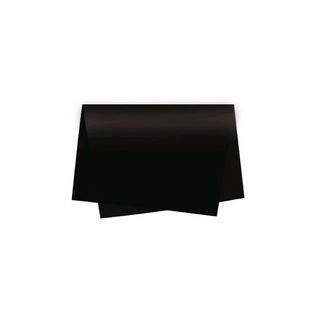 Papel Seda Preto 60x48 Com 100 Folhas - Novaprint