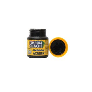 Tempera Guache Preto 15ml - Acrilex