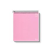 Caderno Flip Neutro Colors Rosa 80 Folhas - Tamoio