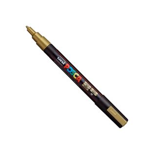 Caneta Posca Pc-3m/1 Ouro Blister - Uni Ball