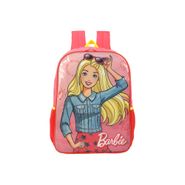 Mochila Escolar Barbie Vermelha - Luxcel