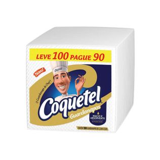 Guardanapo 22x23 Com 100 Un - Coquetel