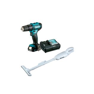 Parafusadeira/Furadeira + Aspirador 12v Bateria - Makita