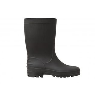 Bota Pvc Cano Médio Preta N41 - Genova