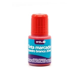 Tinta Marcador Quadro Branco 20ml Vermelho - Onda