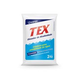 Tex Elevador Alcalino Saco 2kg Para Piscina - V3tex