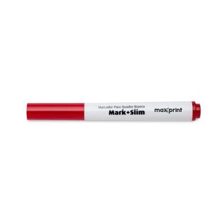 Marcador Para Quadro Branco Cor Vermelho - Maxprint