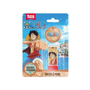 Apontador + Borracha One Piece Blister Sortido - Tris