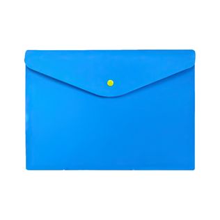 Envelope Botão A4 Full Color Azul - Dello