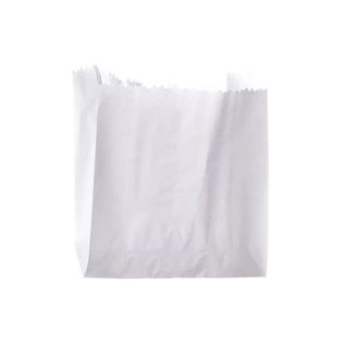 Saco Papel Hamburgão Branco 13x13 500 Un - Masterpell