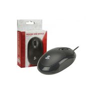 Mouse Com Fio Usb Office Preto 1000dpi 015-0043 - Santana