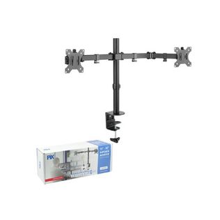 Suporte Articulado Para 2 Monitores  13" a 32" Morsa Dupla