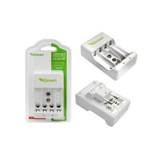 Carregador de Pilha/Bateria AA/AAA/9V 100-240V Ac 50/60Hz