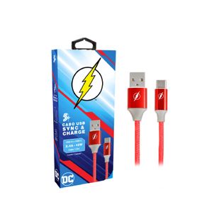 Cabo Carregador Turbo 1,5m Usb-A Para Tipo-C Flash