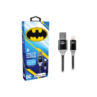 Cabo Carregador Turbo 1,5m USB-A Para Lightning Batman