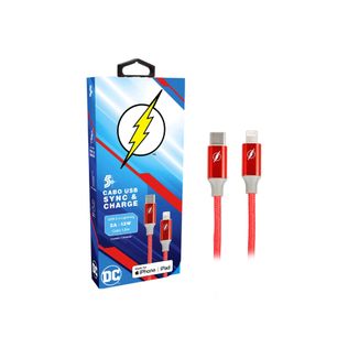 Cabo Carregador Turbo 1,5m USB-C Para Lightning Flash