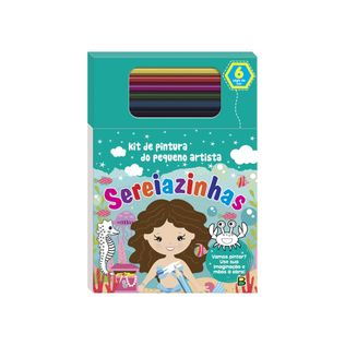 Kit De Pintura Pequeno Artista: Sereiazinhas - Todolivro