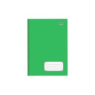 Caderno Brochura 1/4 Capa Dura 96 Folhas Kbom Verde - São Domingos