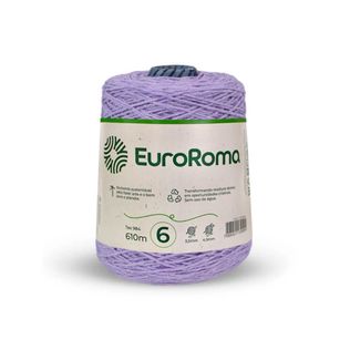 Fio Barbante Lilás Claro 4/6 600g  610m - Euroroma