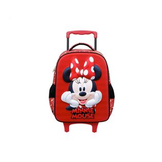 Mochila Escolar Com Rodas Minnie 11450 - Xeryus