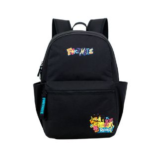 Mochila Fortnite Poliéster Preta - Xeryus