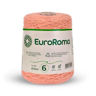 Fio Barbante Salmão 4/6 600g 610m - EuroRoma