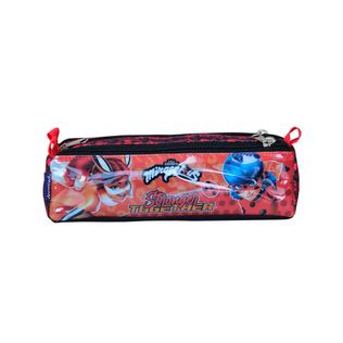 Estojo Escolar Soft 3 Divisórias Miraculous - Dermiwil