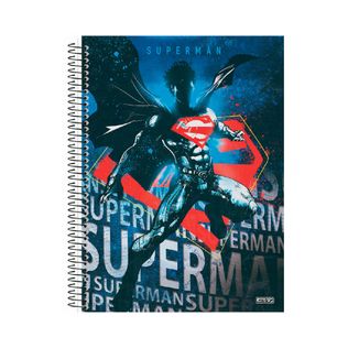 Caderno Universitário 160 folhas Superman - São Domingos