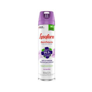 Desinfetante Aerossol Lavanda 360ml - Lysoform