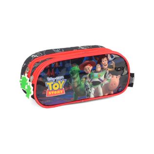 Estojo Infantil Duplo Preto Toy Story EI38985TY - Luxcel