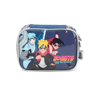 Estojo Box Infantil 100 Pen Azul Boruto - Luxcel