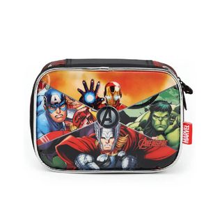 Estojo Box Infantil 100 Pen Vermelho Avengers EI39764AG - Luxcel